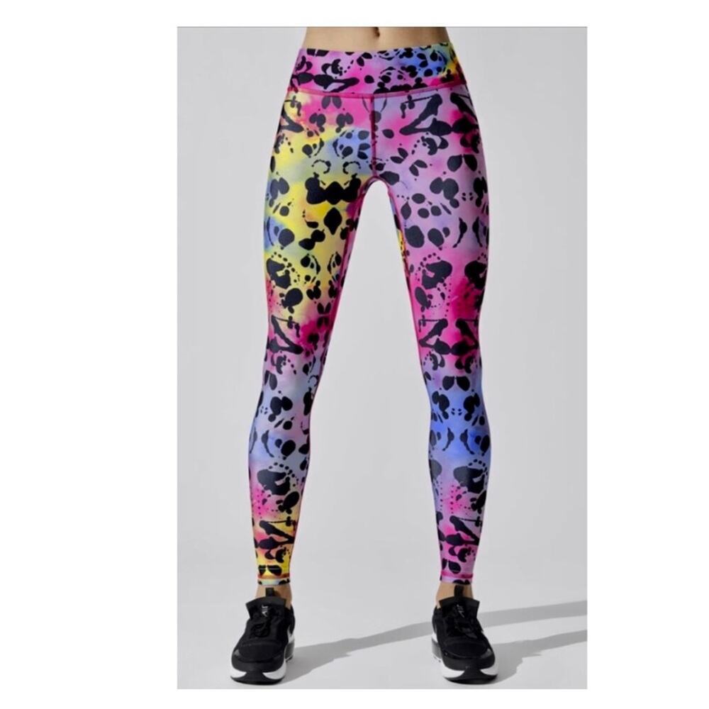 Terez Tall Band HW Rorschach Blurry Leggings.